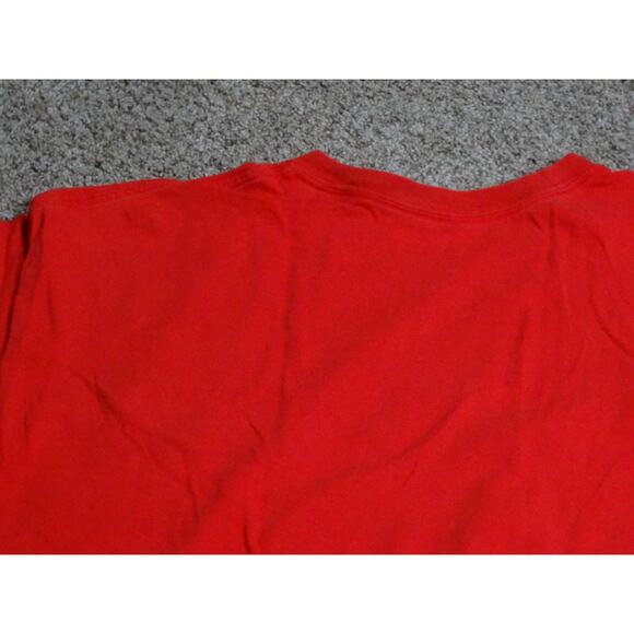 XL 2007 Foo Fighters Lightning Bolt T-Shirt Red Concert Band Tee Faded Graphics - Picture 8 of 8